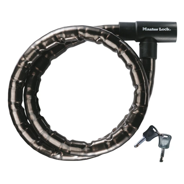 MasterLock Kabelslot gewapend staal 1,2m met vinyl coating