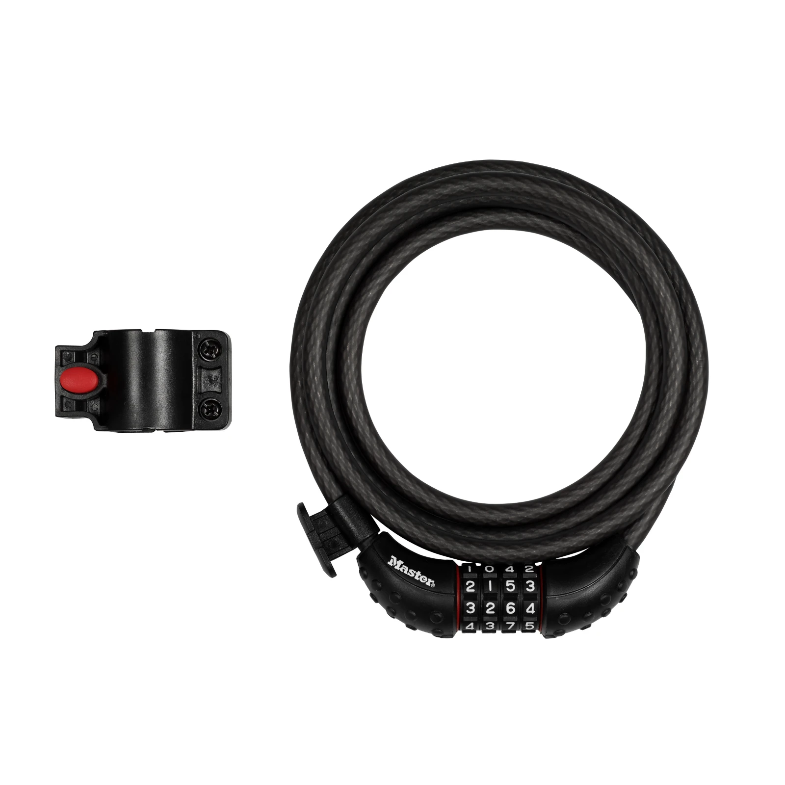 MasterLock Fietsslot met 4-cijferig combinatieslot 1,8m x O10mm