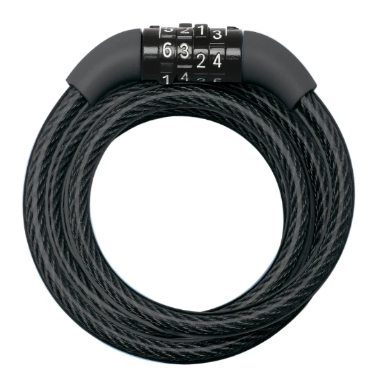 MasterLock Kabelslot met 4-cijferig combinatieslot 1,2m x O8mm zwart