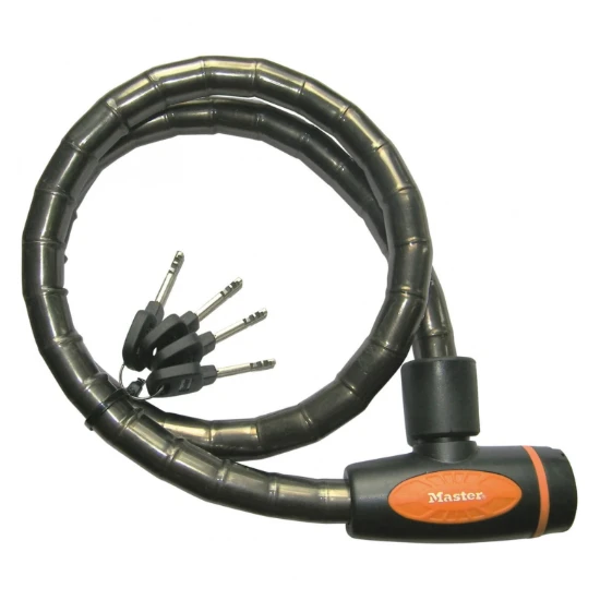 MasterLock Kabelslot gewapend staal 1,0m met vinyl coating