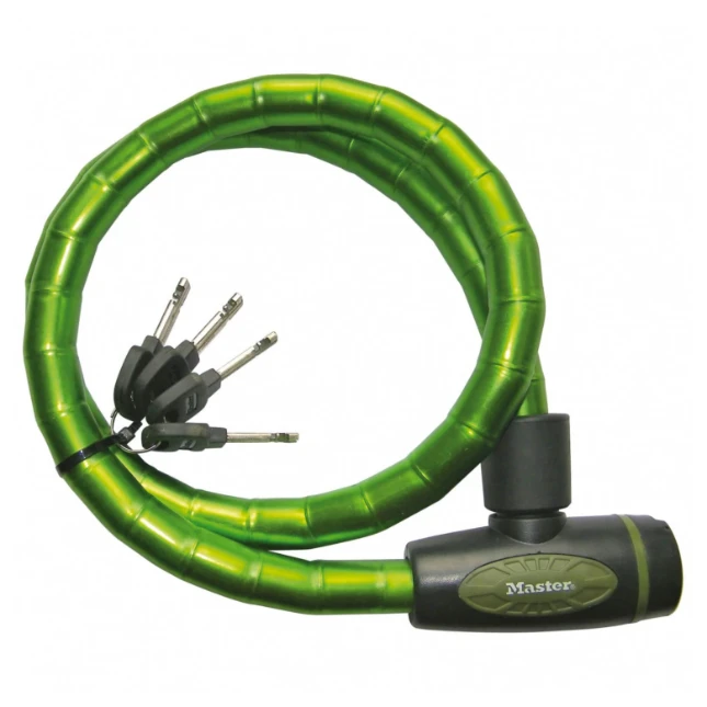 MasterLock Kabelslot gewapend staal 1,0m met vinyl coating