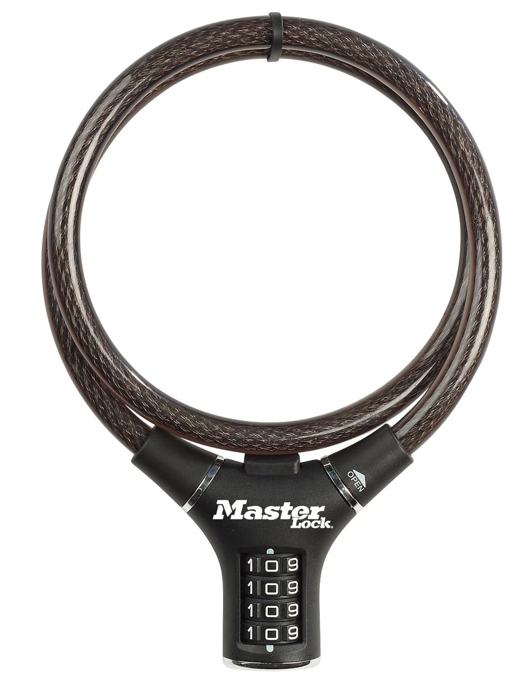 MasterLock Kabelslot met combinatieslot 0,9m x O12mm zwart