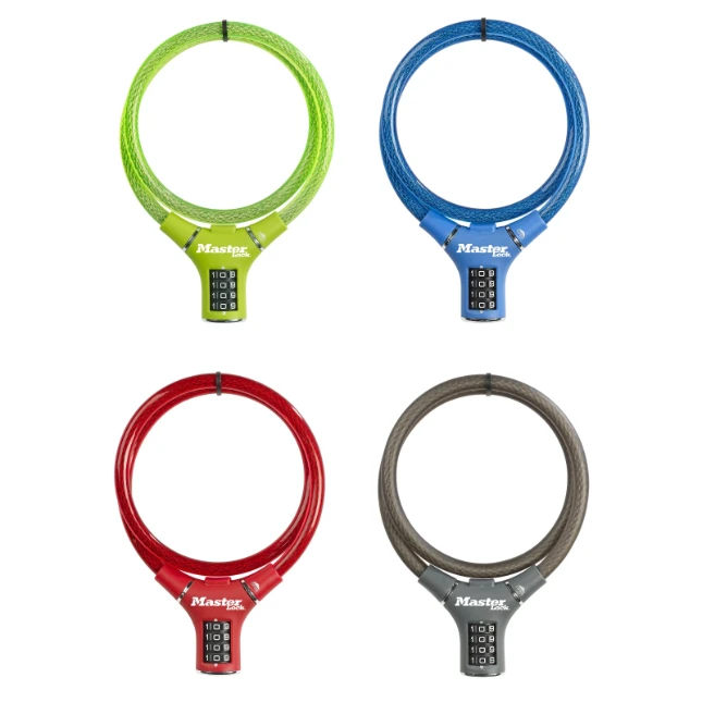 MasterLock-cadenas cable - 12mm- 0,90m