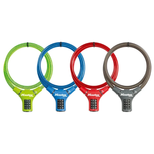 MasterLock-cadenas cable - 12mm- 0,90m