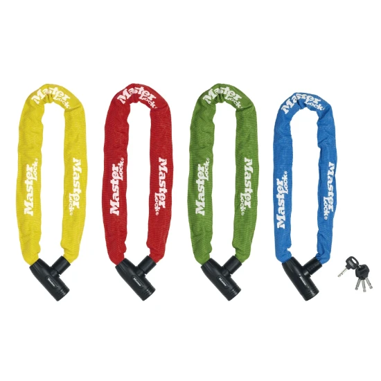 MasterLock Kettingslot 0,9m 40/O8mm - diverse kleuren