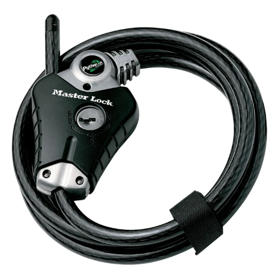 MasterLock Vergrendelingskabel Python verstelbaar 1,8m x O10mm
