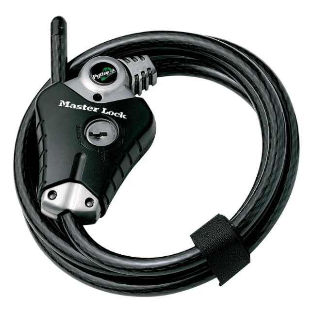 MasterLock Vergrendelingskabel Python verstelbaar 1,8m x O10mm