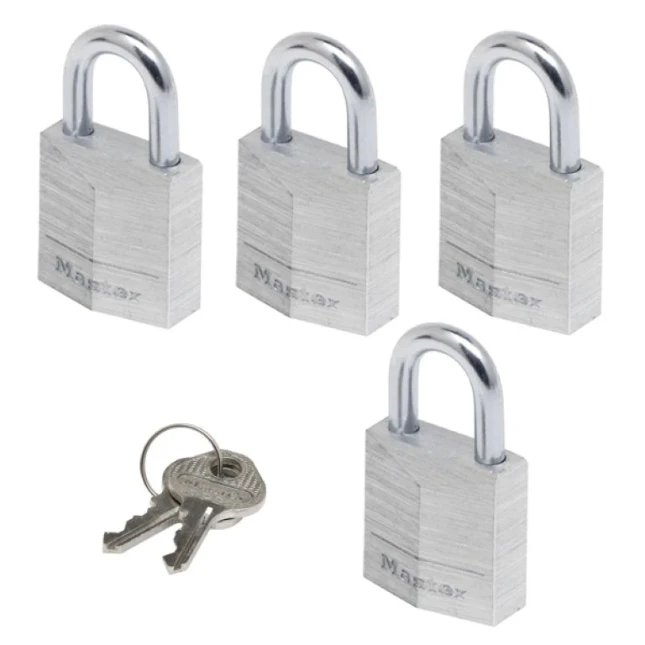MasterLock Hangslot 20mm aluminium (4 stuks)