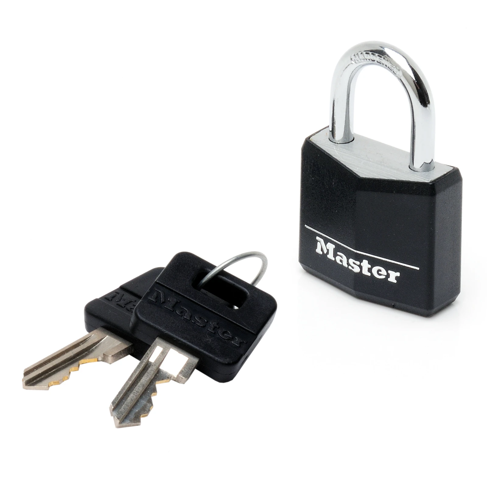 MasterLock Hangslot zwart 30mm - beugellengte 18mm