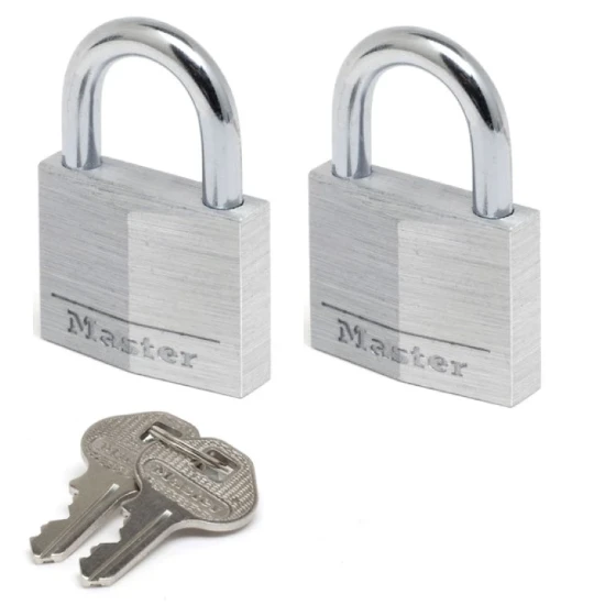 MasterLock Hangslot 30mm aluminium (2 stuks)