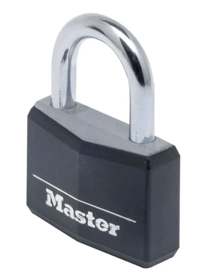 MasterLock Hangslot zwart aluminium 40mm - beugellengte 21mm