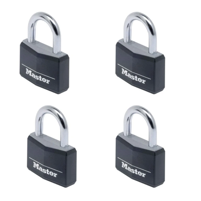 MasterLock Hangslot 40mm zwart (4 stuks)