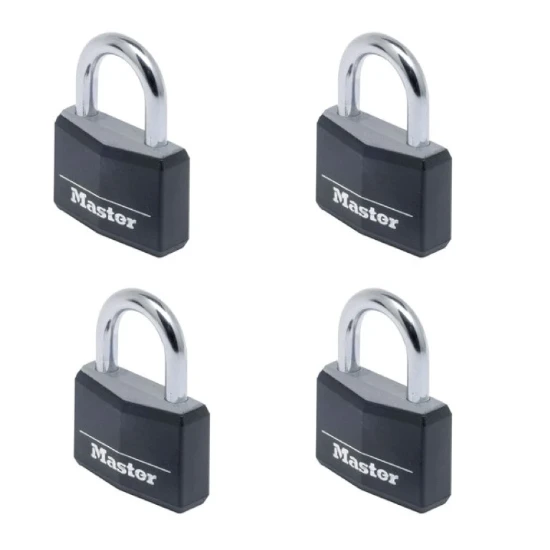 MasterLock Hangslot 40mm zwart (4 stuks)