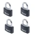 MasterLock Hangslot 40mm zwart (4 stuks)