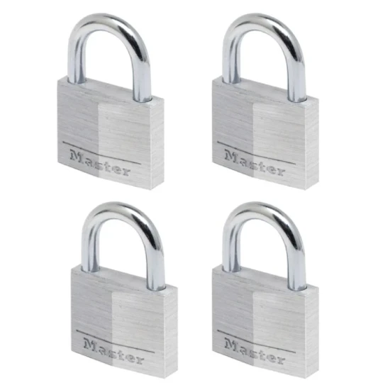 MasterLock-Cadenas 9140EURD - 40mm - 4pcs.