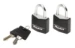MasterLock Hangslot 40mm zwart (2 stuks)