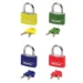 MasterLock Hangslot gekleurd aluminium 40mm - beugellengte 21mm