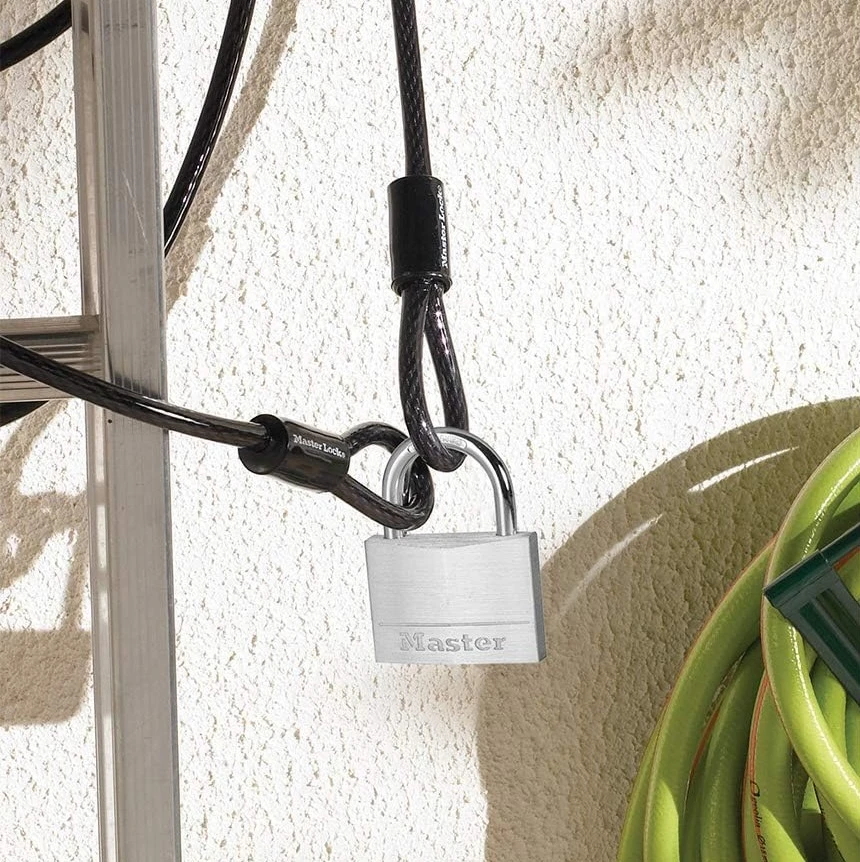 MasterLock Hangslot zilver aluminium 50mm - beugellengte 25mm