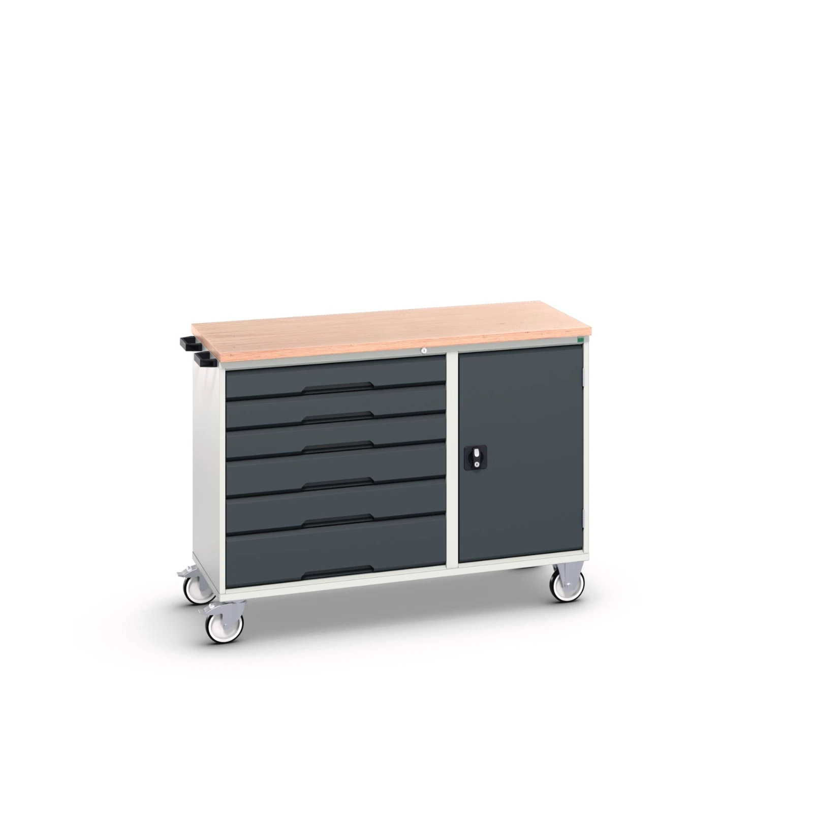 bott Verso montagewagen 6 lades 1 deur en multiplex blad RAL 7016