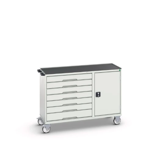 bott Verso montagewagen 7 lades 1 deur en afrolrand RAL 7035