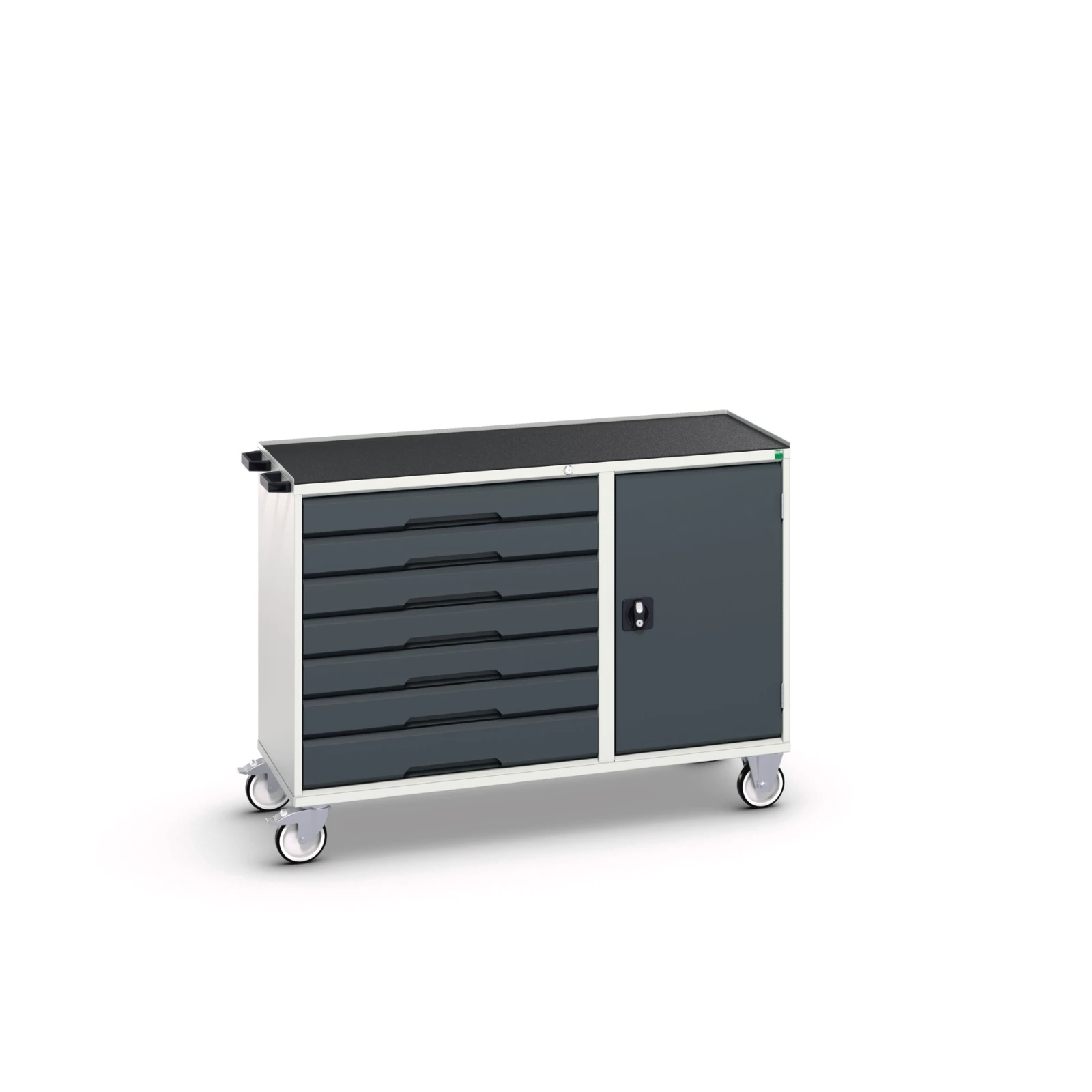 bott Verso montagewagen 7 lades 1 deur en afrolrand RAL 7016