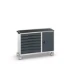 bott Verso montagewagen 7 lades 1 deur en afrolrand RAL 7016