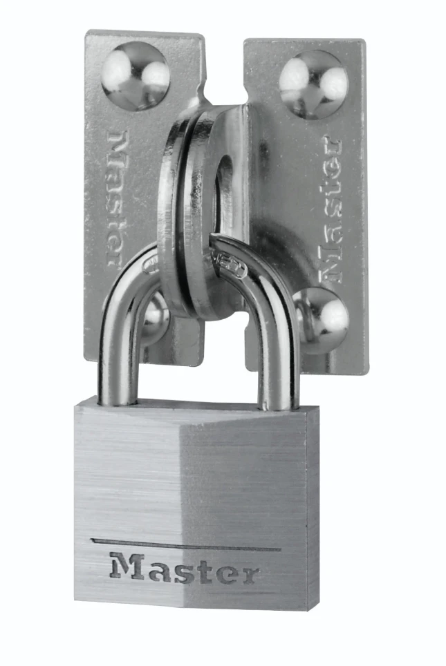 MasterLock Hangslot 9140 met haakse ogen (set)