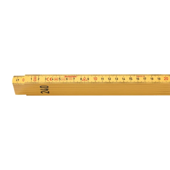 Hultafors Duimstok G 59 2.4m - 12-delig - geel
