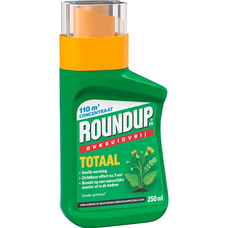 ROUNDUP PA Totaal Onkruidvrij Concentraat 250ml 110m²
