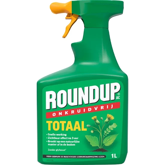 ROUNDUP AC Totaal Onkruidvrij Kant en Klaar spray 1L 10m²