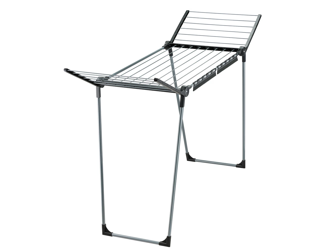 Leifheit Droogrek Pegasus 150 Solid Slim zwart