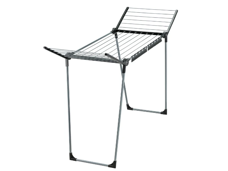 Leifheit Droogrek Pegasus 150 Solid Slim zwart