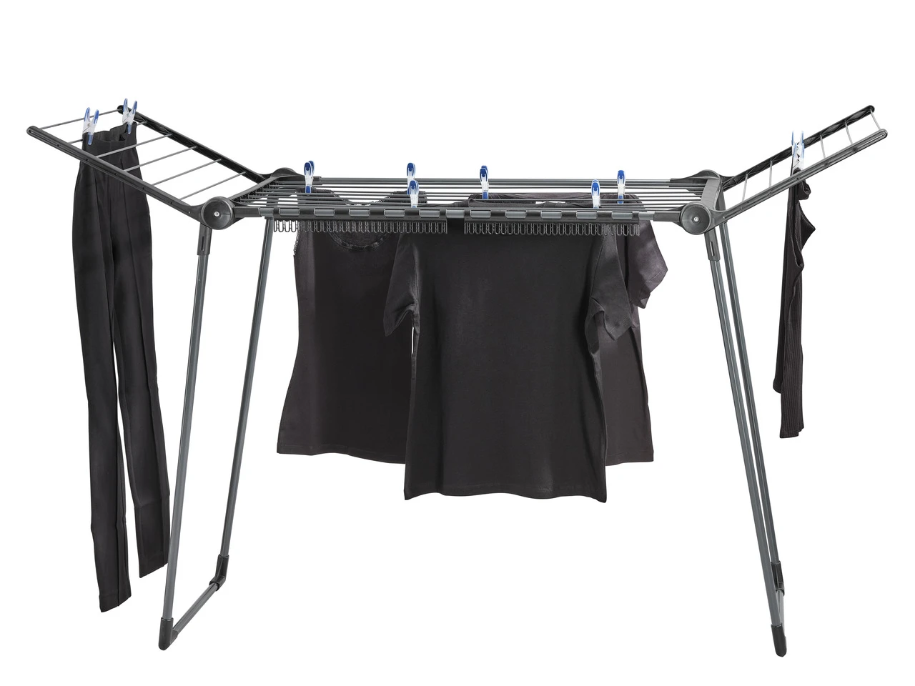 Leifheit Droogrek Pegasus 150 Solid Slim zwart
