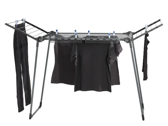 Leifheit Droogrek Pegasus 150 Solid Slim zwart