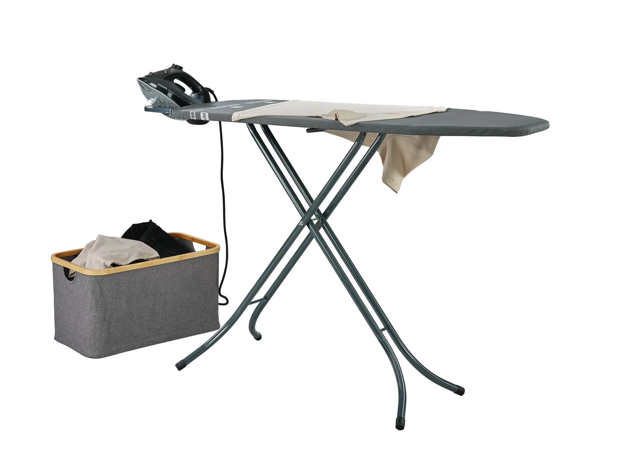 Leifheit Strijkplank Classic M Antraciet 120x38 cm