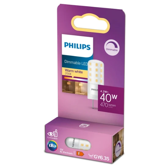 Philips LED Capsule 40W GY6.35 WW 12V D SRT6