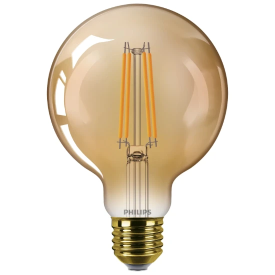 Philips Vintage LED Filament Globe G95 25W E27 NDSRT Amber 1PF