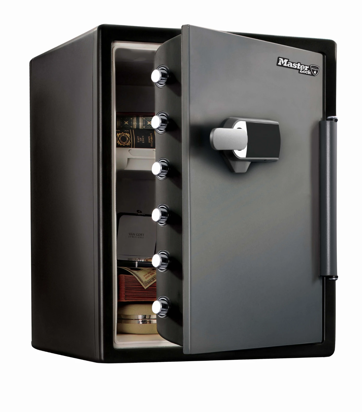 MasterLock Veiligheidskluis met digitaal cijferslot en alarm 605x472x490mm