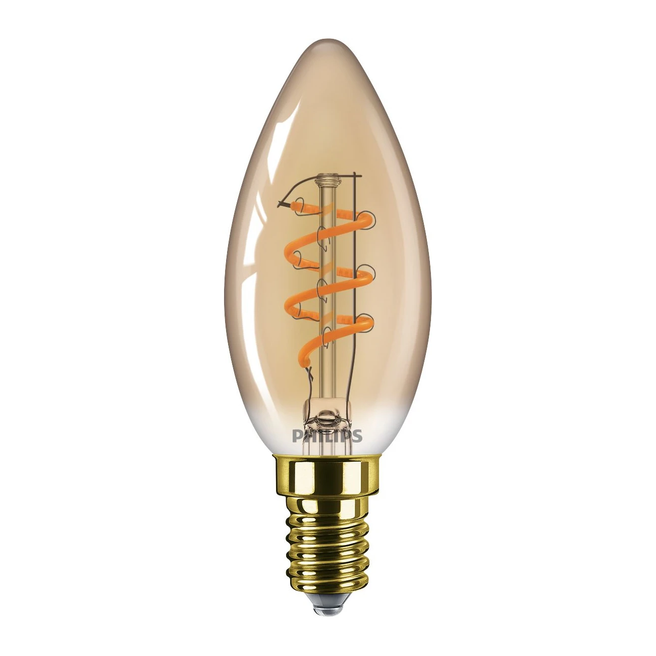 Philips Vintage LED Filament B35 25W E14 Amber Sp DIM 1PF