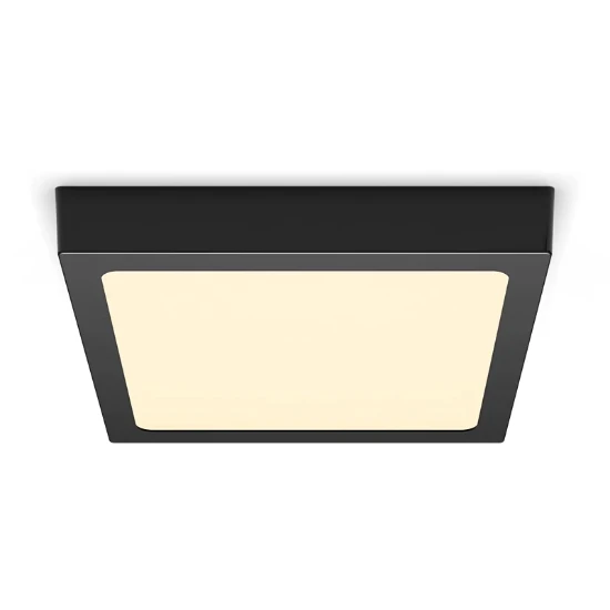 Philips LED-plafondlamp Magneos vierkant DL252 210 12W zwart