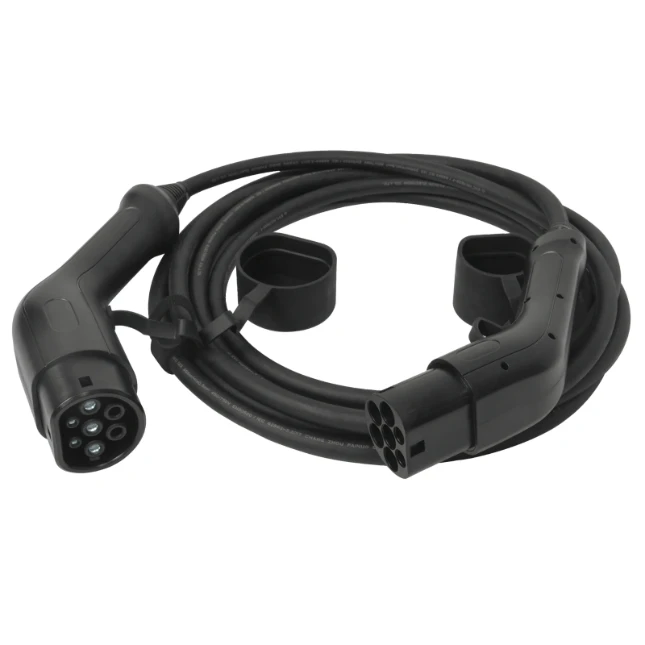 Cable de charge EV T2/T2 5m - 32A 1ph 7.4kW