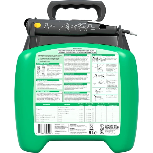 ROUNDUP AC Totaal Kant en Klaar Spray 5L