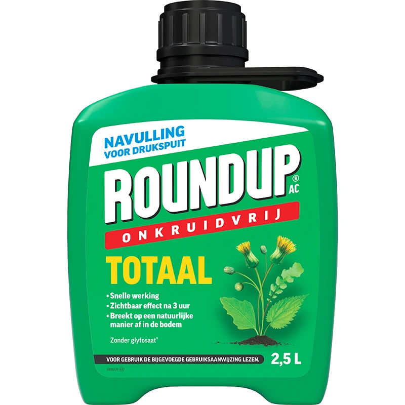 ROUNDUP AC Totaal Drukspuit Navulverpakking 2,5L