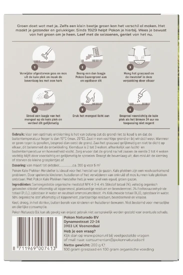 Pokon Kale Plekken Hersteller 200 gram