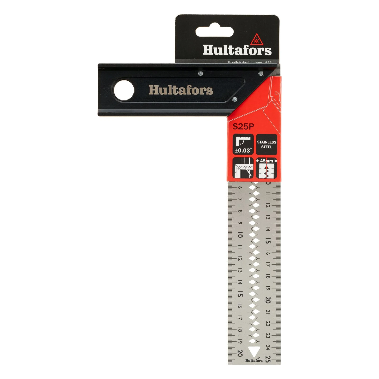 Hultafors Winkelhaak Square Pro S25P 250 mm