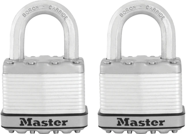 Masterlock Hangslot met springbeugel M5EURT
