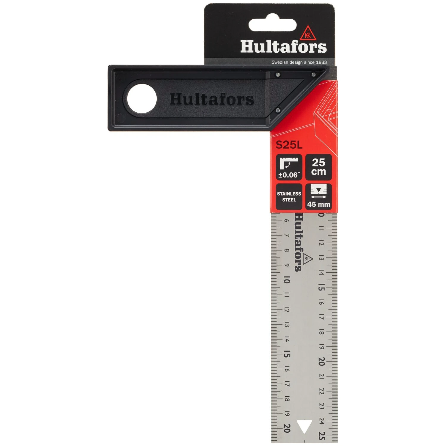 Hultafors Winkelhaak S25L 250 mm (lichtgewicht)