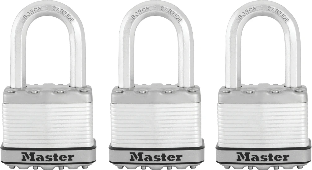 MasterLock-Cadenas EXCELL M5EURDLF - 3pcs.