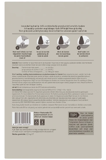 Pokon Conifeer & Taxus Mest 2,5kg