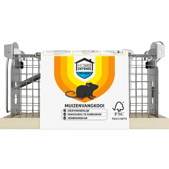 Home Defense Muizenvangkooi - hout
